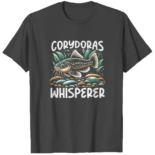 Corydoras Catfish Fish Lover Freshwater Aquarium T Shirts