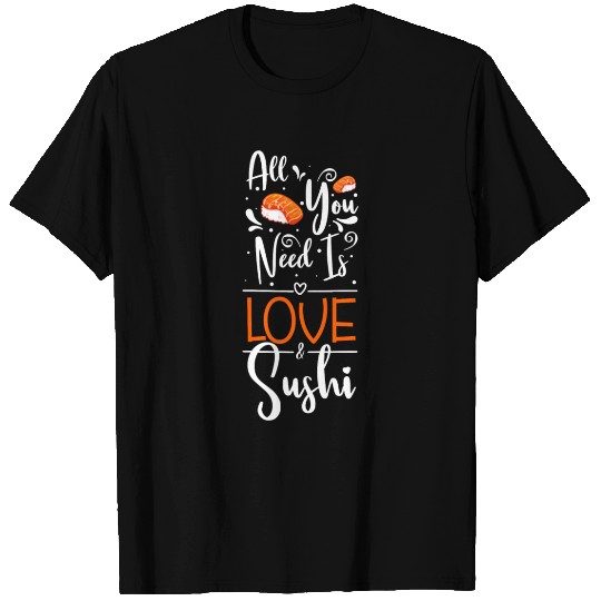 Sushi Food Chopsticks T Shirts