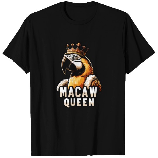 Blue Gold Macaw Ornithologist Macaw Queen T Shirts