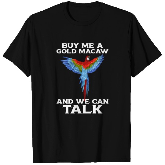 Blue Gold Macaw Ornithologist Enthusiast Gift T Shirts