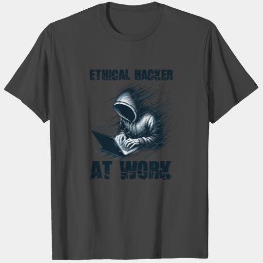 Ethical Hacking Analyst Ethical Cyber Security T Shirts