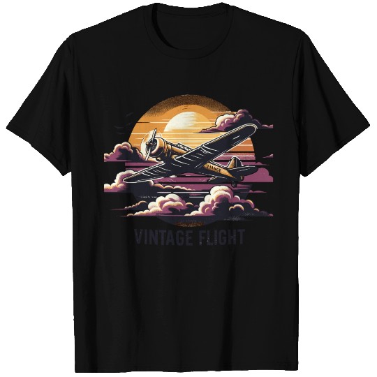 Classic Vintage Flight Nostalgia T Shirts