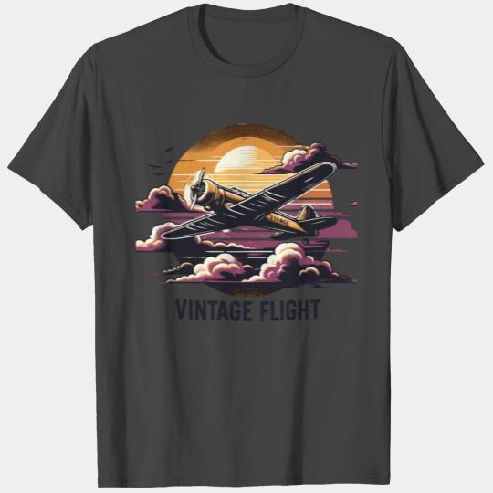 Classic Vintage Flight Nostalgia T Shirts