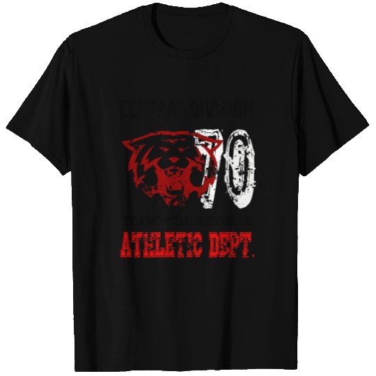 ATHLETIC DEPT. TEAM BASKETBALL CENTRAL DIVISION 70 T Shirts