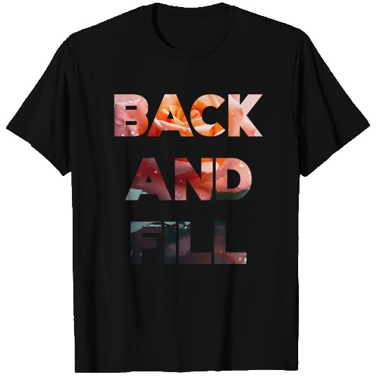 Flower Back and Fill T Shirts