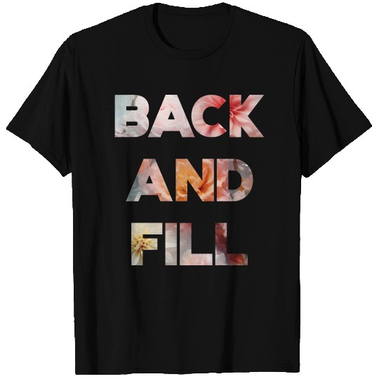 Flower Back and Fill T Shirts