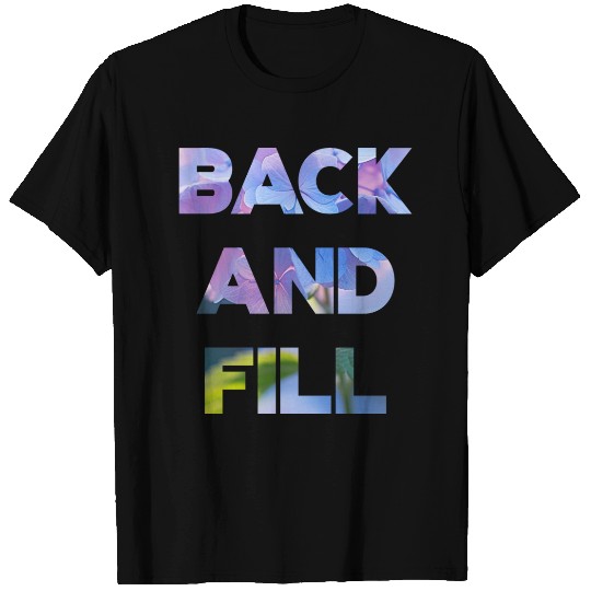 Flower Back and Fill T Shirts