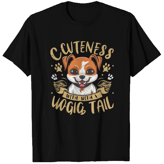 Cuteness overload with a wagging tail T Shirts