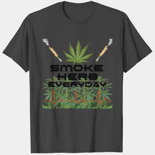 Smoke Herb Everyday (Lifeline) T Shirts