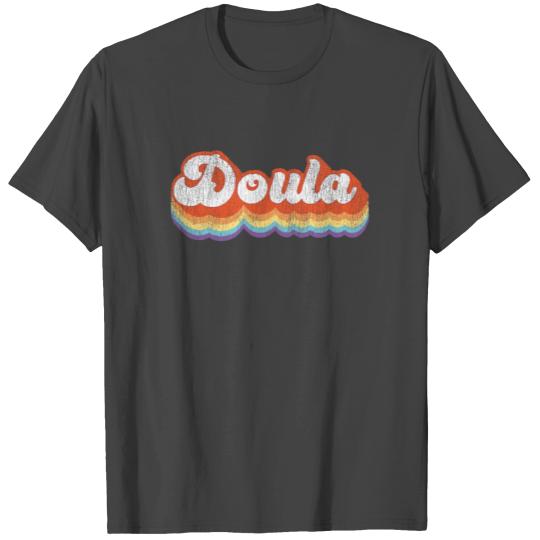 Doula Birth Worker Retro Vintage T Shirts