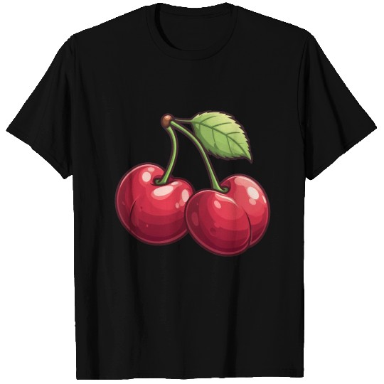 Playful Cherry T Shirts