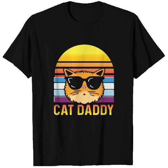 Cat Daddy Pet Lover Gift T Shirts