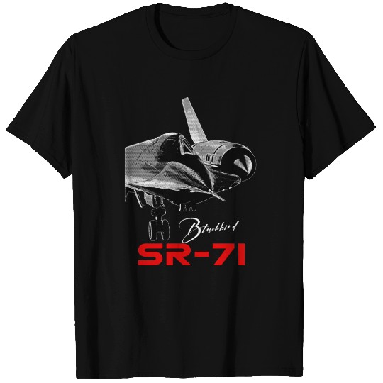 Lockheed SR-71 Blackbird Reconnaissance Aircraft T Shirts