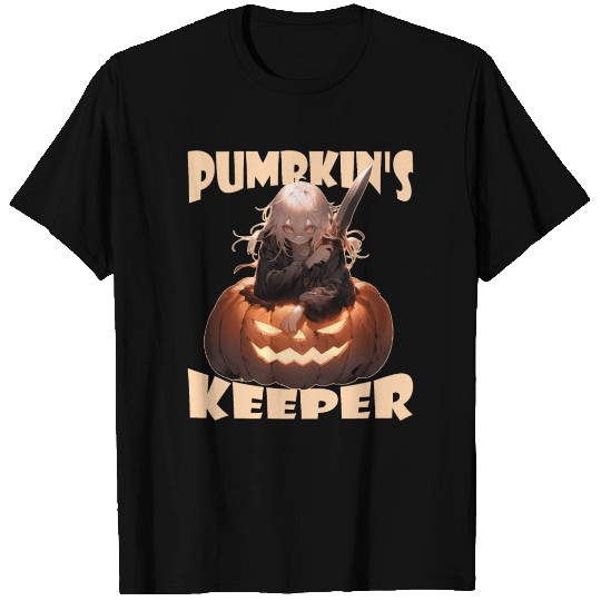 Pumpkin's Keeper Evil Killer Anime Jack O Lantern T Shirts