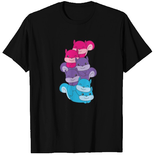 Androgynous Flag Pride Lgbtq Cute Squirrel T Shirts