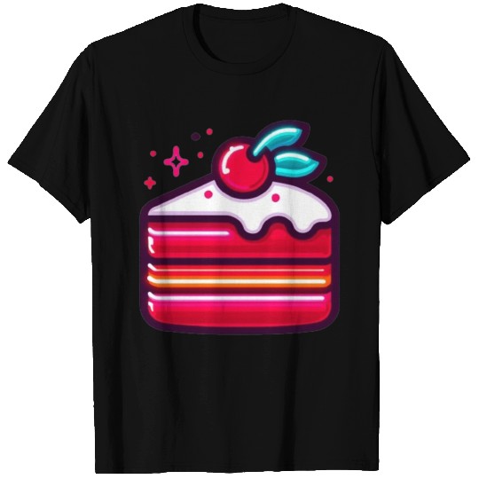 Red Velvet Cake with Cherry T Shirts