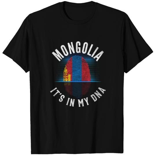 Mongolia Flag It Is In My Dna Mongolian T Shirts