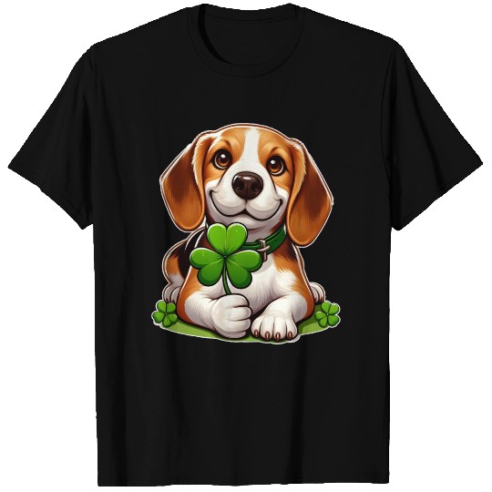 St. Patrick's Day Beagle T Shirts