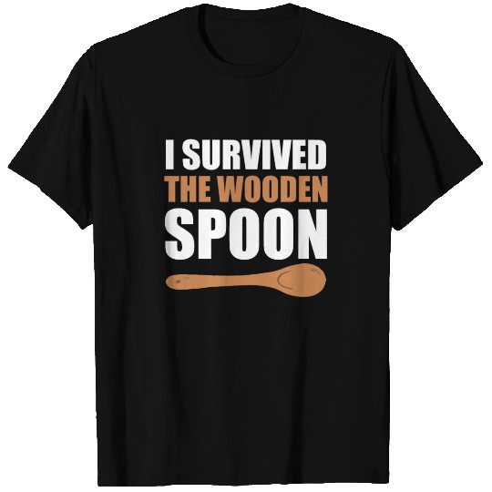 I Survived The Wooden Spoon Children's Education T Shirts