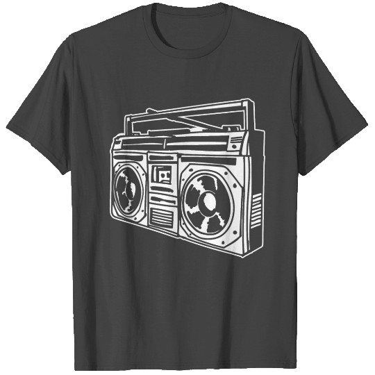 Ghetto Blaster 80 s 90 s Hip Hip Rap Classic T Shirts