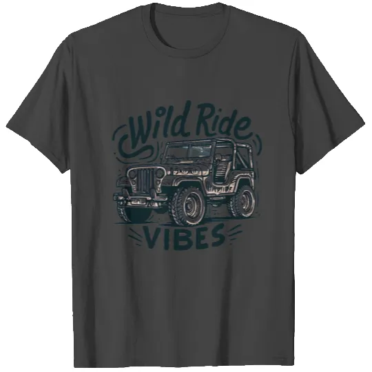 Safari Jeep: Wild Ride Vibes T Shirts