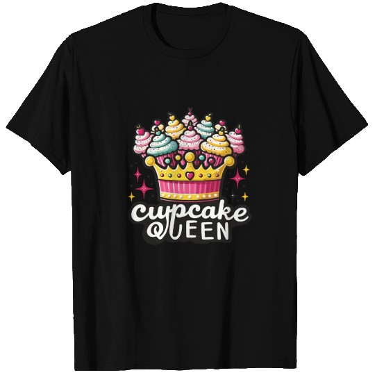 Cupcake Queen Delicious Bakery Muffin T Shirts