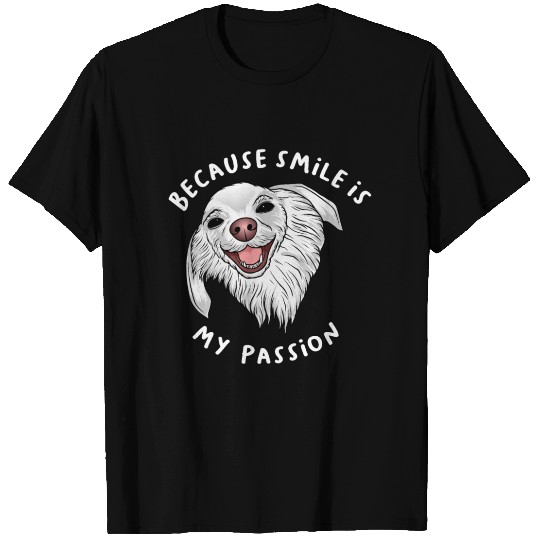 Joyful Canine Grin Pursuing Passion Through Smiles T Shirts