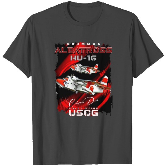 Grumman HU-16 Albatross Coast Guard Aircraft T Shirts