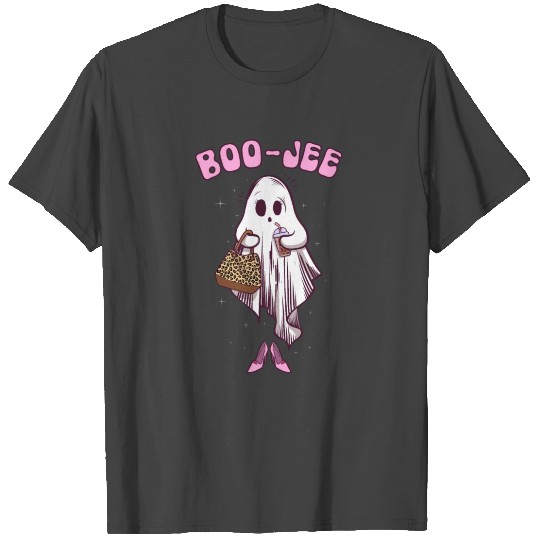 Boojee Girl Ghost Funny Halloween Women's Boojee T Shirts