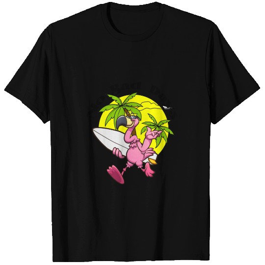 no bad days flamingo surf T Shirts