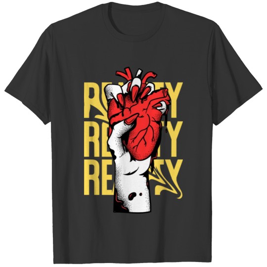 Red Heart Streetwear T Shirts Design