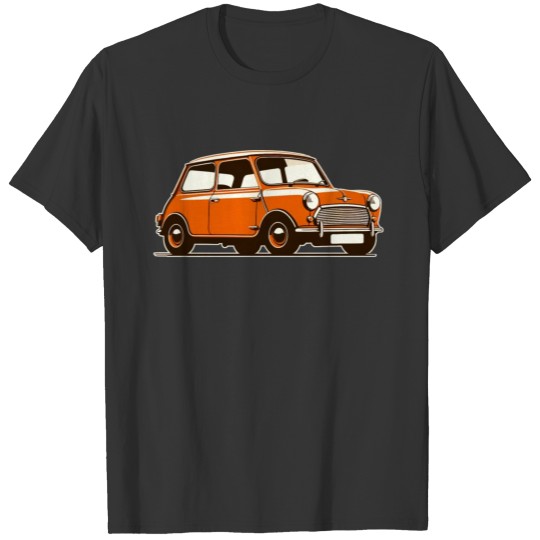 Vintage 1960s Orange Cooper Classic Car Ar T Shirts