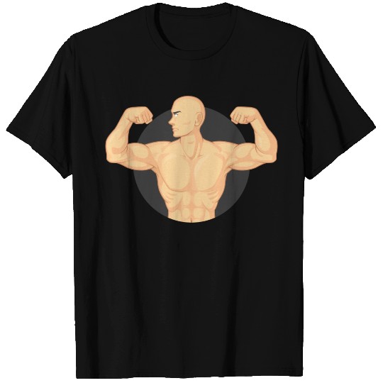 Bodybuilder Flexing Muscles T Shirts