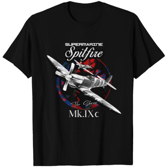 Supermarine Spitfire MK.IXc WW2 Fighter Plane T Shirts