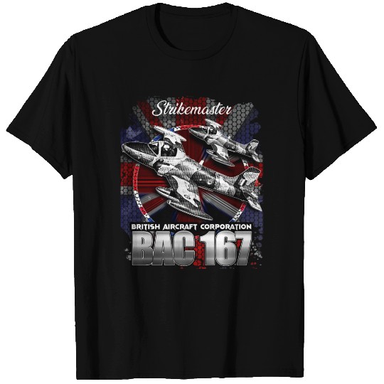 BAC 167 Strikemaster RAF Vintage Military Aircraft T Shirts