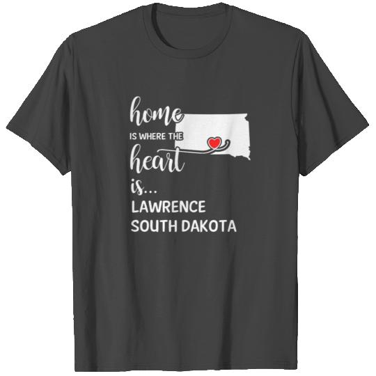 Lawrence County South Dakota Is Where My Heart Is T Shirts