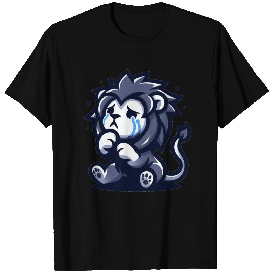 Sad lion T Shirts