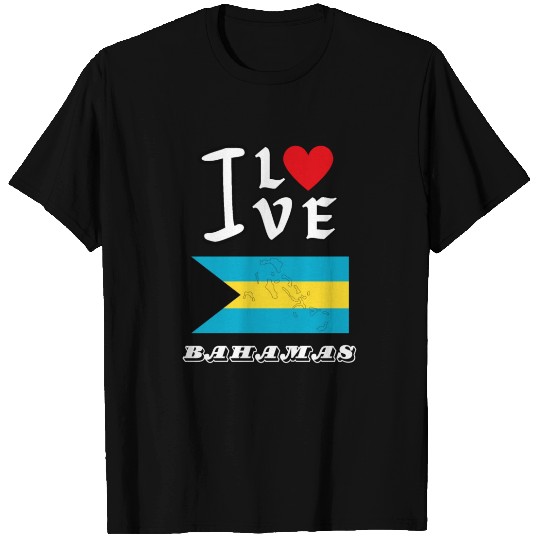 I Love Bahamas T Shirts