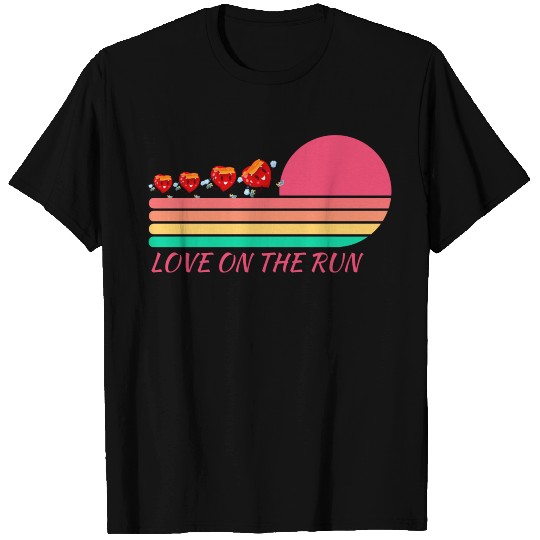 love on the run Valentine s Workout Funny T Shirts