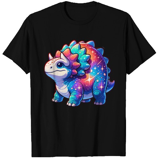 Cute Galaxy Ankylosaurus T Shirts