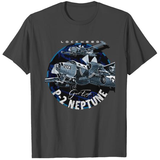 P2 Neptune Us Navy Maritime Patrol Aircraft T Shirts