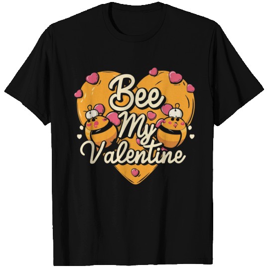 Bee My Valentine T Shirts