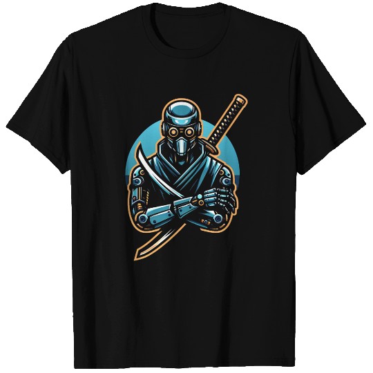 cyborg samurai T Shirts