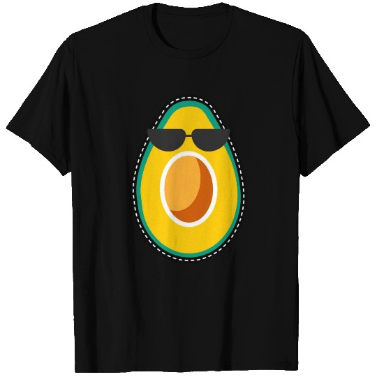 Funny Avocado Face T Shirts