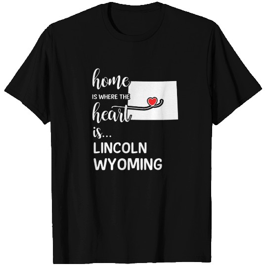 Lincoln County Wyoming Is Where My Heart IsGift T Shirts