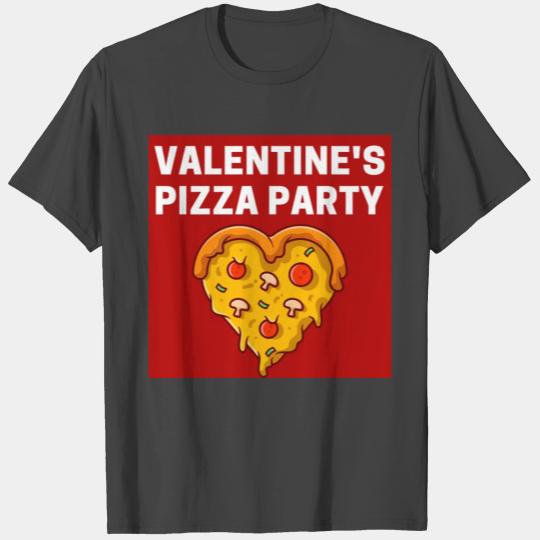 Red Pizza Valentine s Day Occasion T Shirts