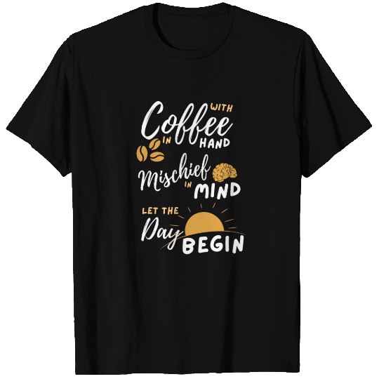 Coffee and Mindfulness Inspirational Design T Shirts
