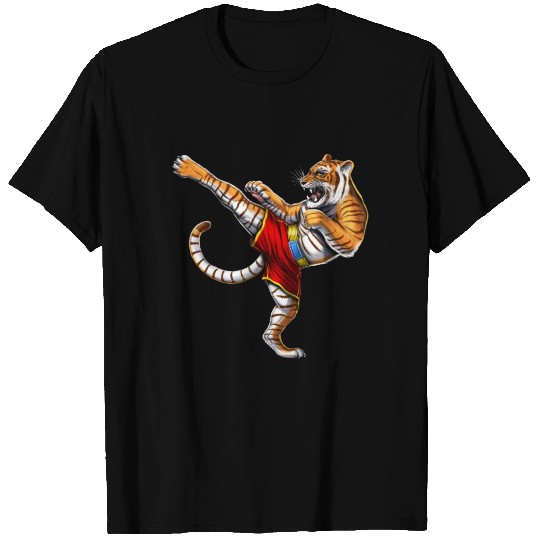 Tiger Muay Thai Fighter T Shirts