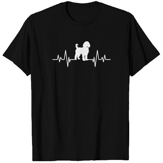 Bernedoodle Heartbeat Line T Shirts