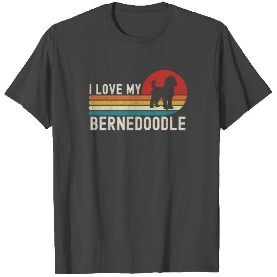 I Love My Bernedoodle T Shirts
